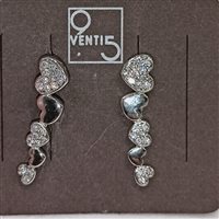 Orecchini Vidali Gioielli Donna in Argento Zircone ORAR-127-34 - ORAR-127-34
